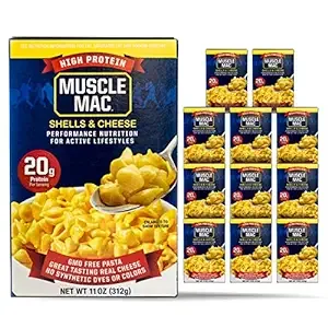 Muscle Mac High Protein Shells &amp; Cheese Macaroni &amp; Cheese Dinner 11 oz Mac