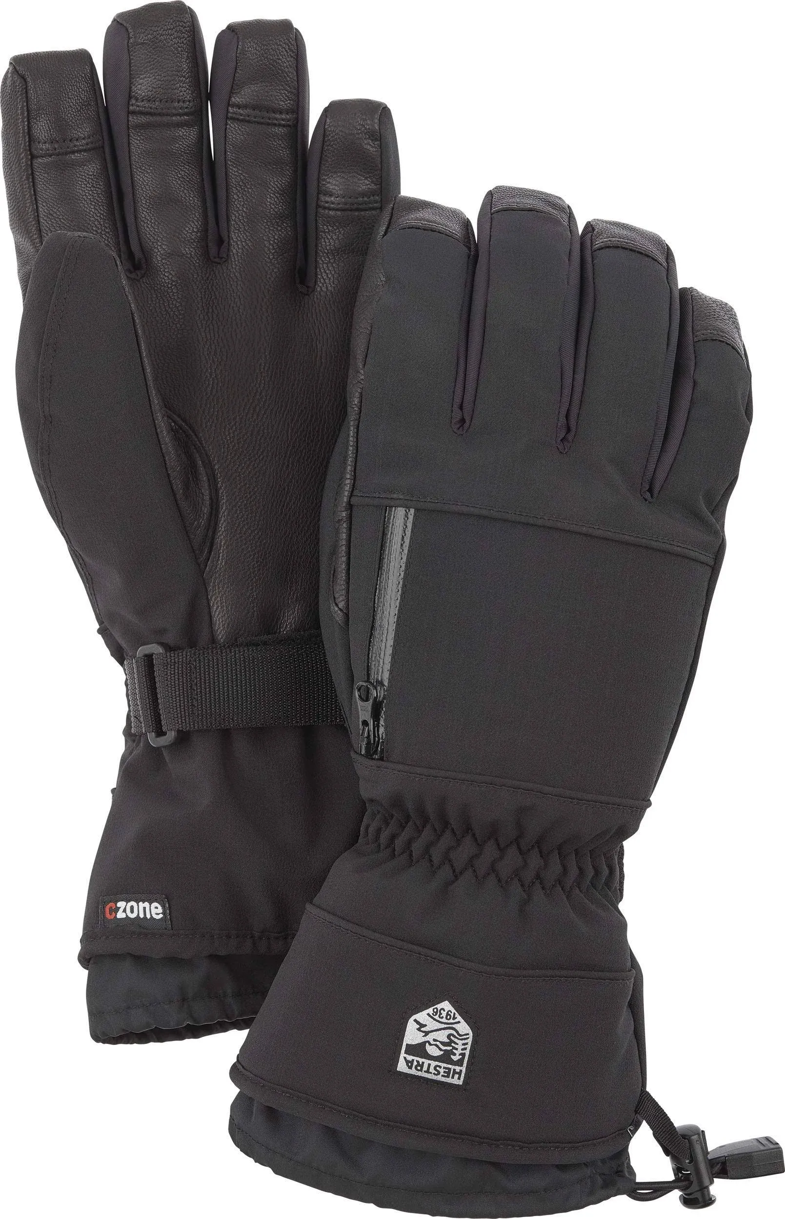 Hestra CZone Pointer Glove - Waterproof, Durable Glove for Skiing, Snowboarding, and Mountaineering