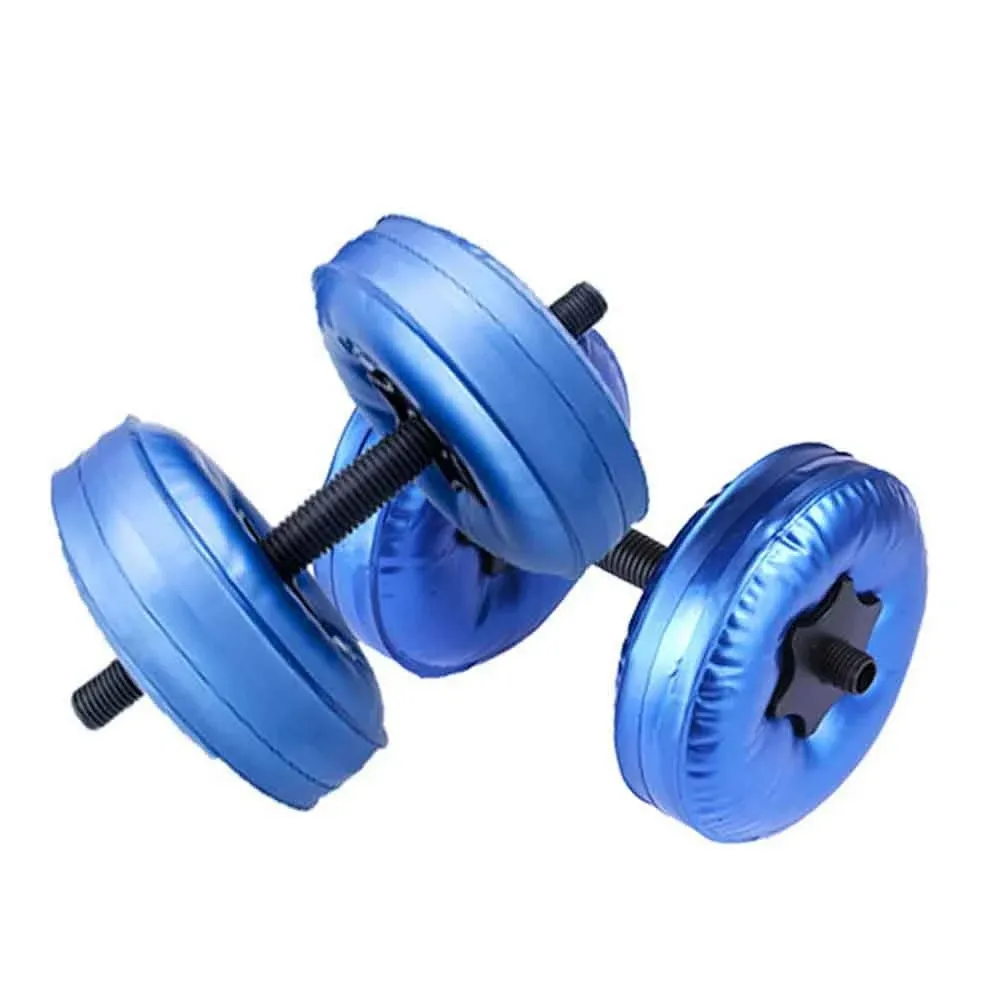 2Pcs/Set Portable Adjustable Water-Filled Dumbbell, Eco-Friendly Fitness Equipment Set for Arm Muscle Training for Home Gym Office