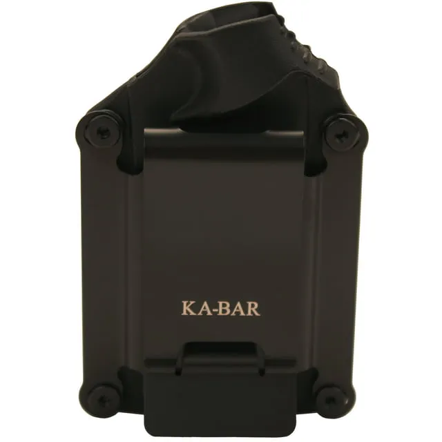 KA-BAR Hard Plastic Sheath + Belt Clip for TDI for 1477 1480 1481 Black