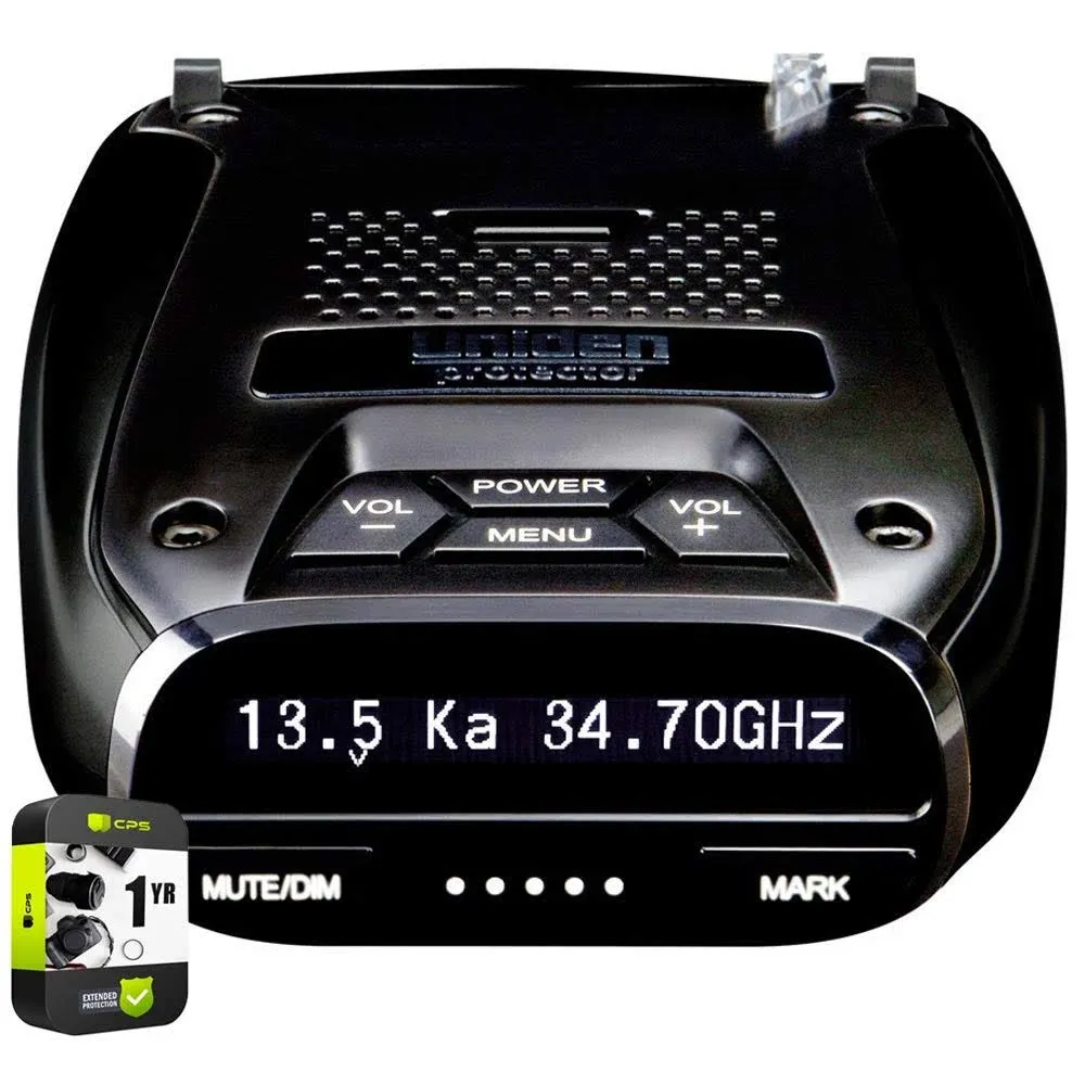 Uniden DFR7 Super Long Range Radar Detector with GPS Bundle with 1 Yr CPS ...