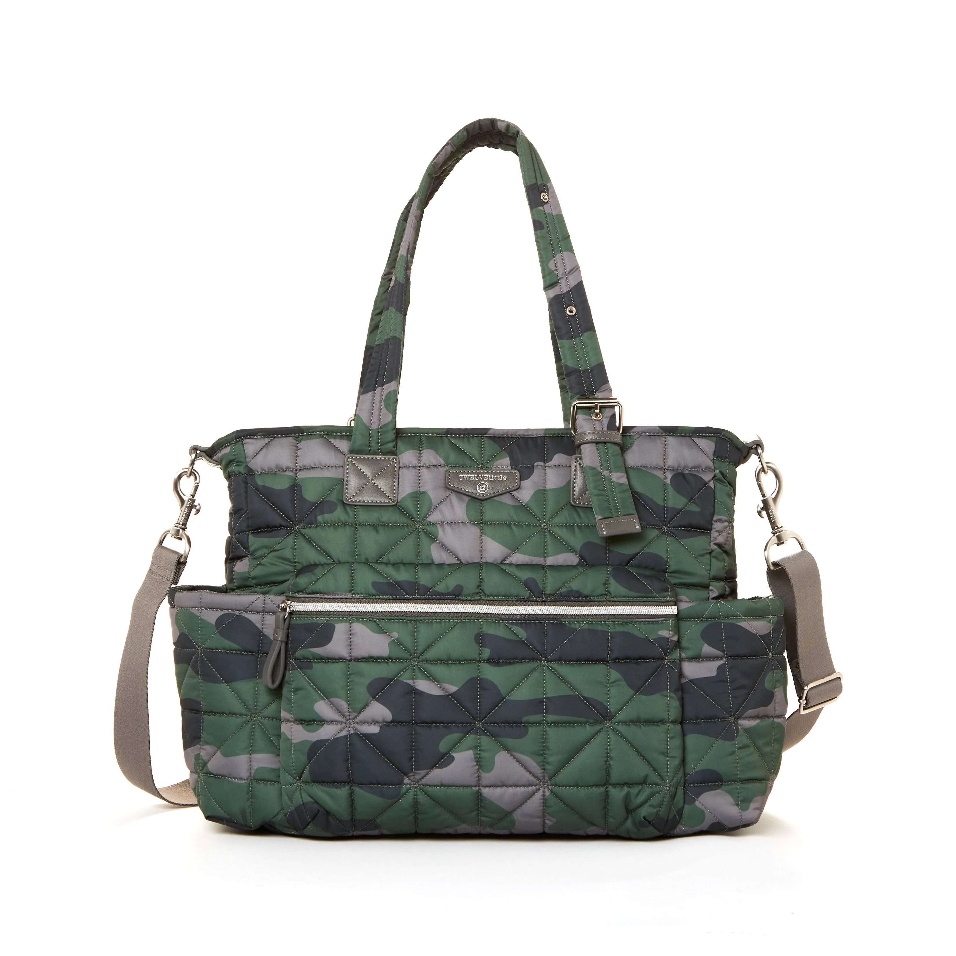 TWELVElittle Carry Love Diaper Bag Tote - Camo