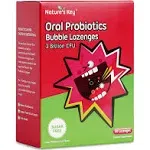 Nature's Key Oral Probiotic Bubble Lozenges -3 Billion CFU Probiotics, Support Teeth & Gums Health and Fresh Breath (60 Count Pack of 1)