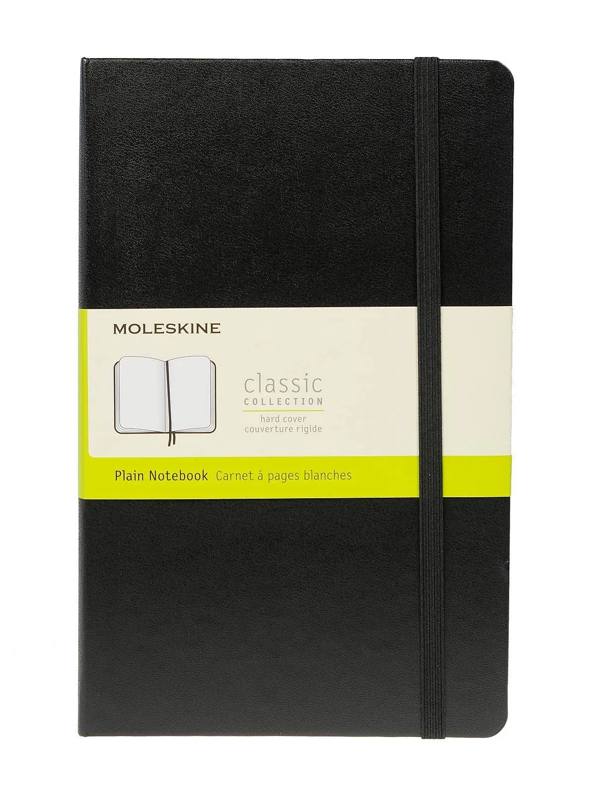 Moleskine - Classic Expanded Plain Paper Notebook - Hard Cover and Elastic Closu