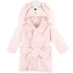 Hudson Baby Plush Animal Bathrobe, Modern Bunny, 0-9 Months