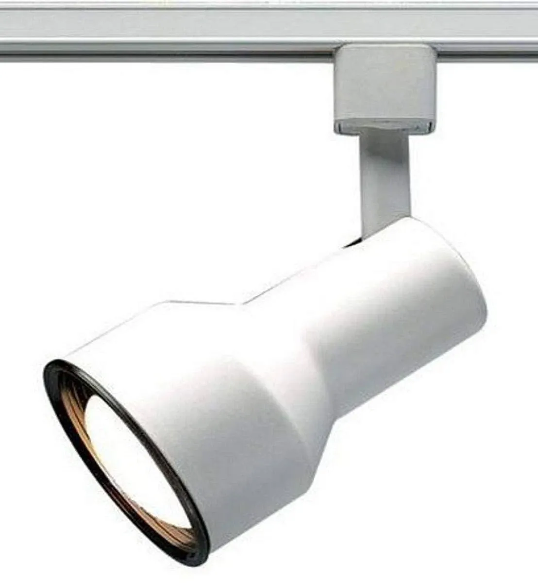 One Light Track Head from the Track Heads White Collection in White Finish by Nuvo Lighting