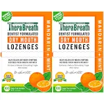 TheraBreath Fresh Breath Dry Mouth Lozenges Mandarin Mint 100 count 