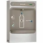 Elkay LZWSSM EZH2O Bottle Filling Station Surface Mount, Filtered Non-Refrigerated Stainless, 25.44 x 17.94 x 8.19 inches, Stainless Steel