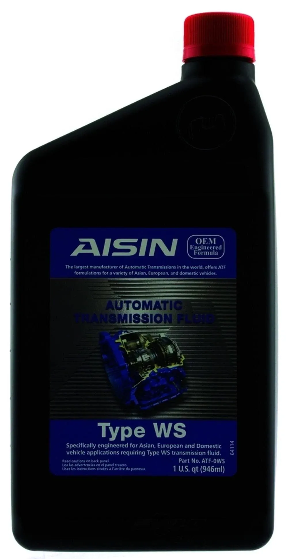 Aisin ATF-0WS Automatic Transmission Fluid