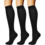 CHARMKING Compression Socks for Women & Men Circulation 15-20 mmHg is Best Athletic for Running