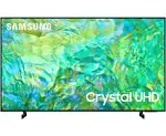 SAMSUNG 43-Inch Class Crystal UHD 4K CU8000 Series PurColor, Object Tracking Sound Lite, Q-Symphony, Motion Xcelerator, Ultra Slim, Solar Remote, Smart TV with Alexa Built-in (UN43CU8000, 2023 Model)