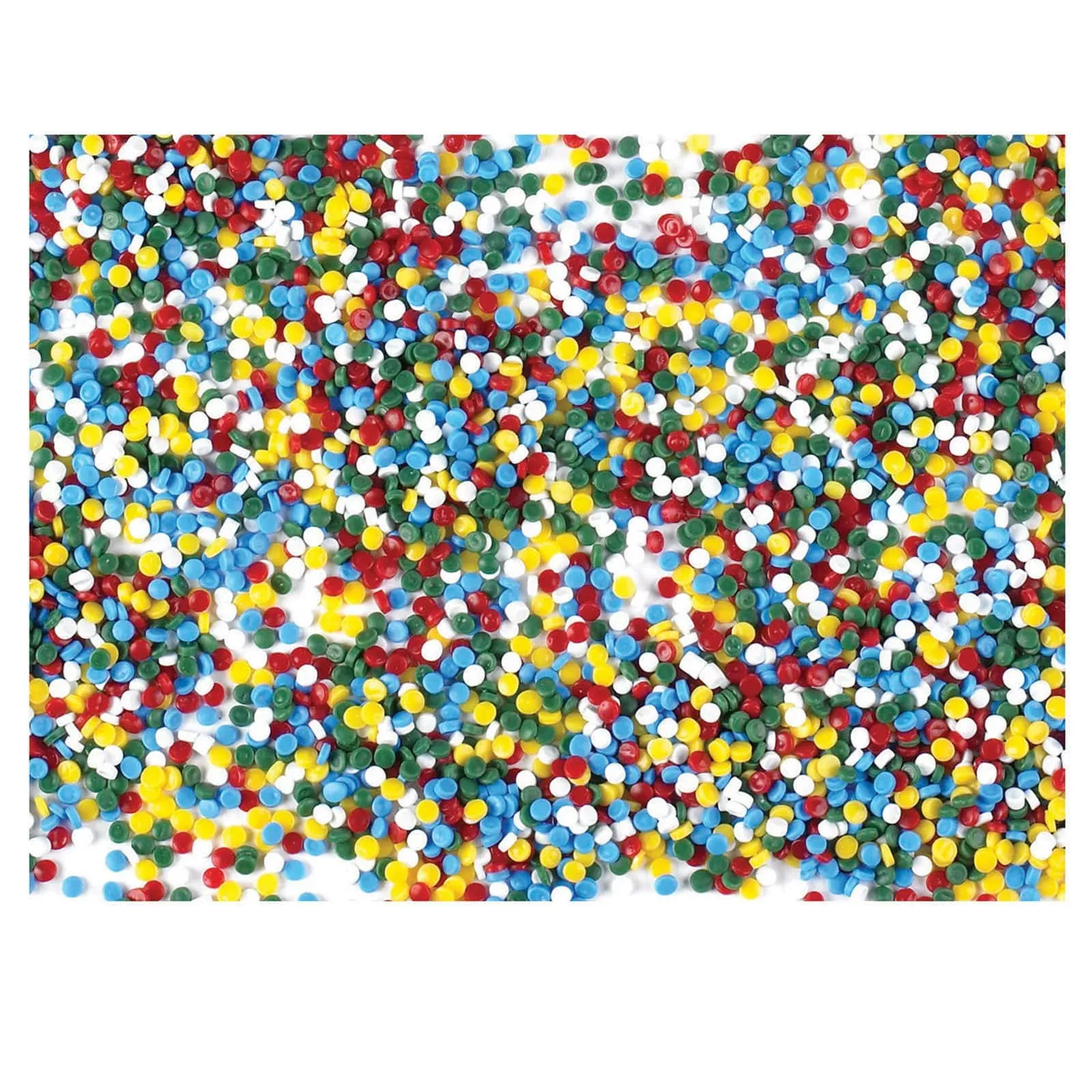 Children&#039;s Factory Multi-Colored Kidfetti Play Pellets, 10 lbs