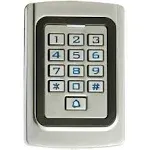 Supreform IP68 Waterproof Universal 12V 24VDC Metal Case Digital Wired Keypad for Garage Door, Gate Opener and Access Control Systems