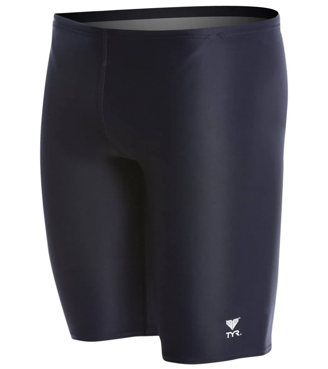 TYR TYReco Men's Solid Jammer Navy 26