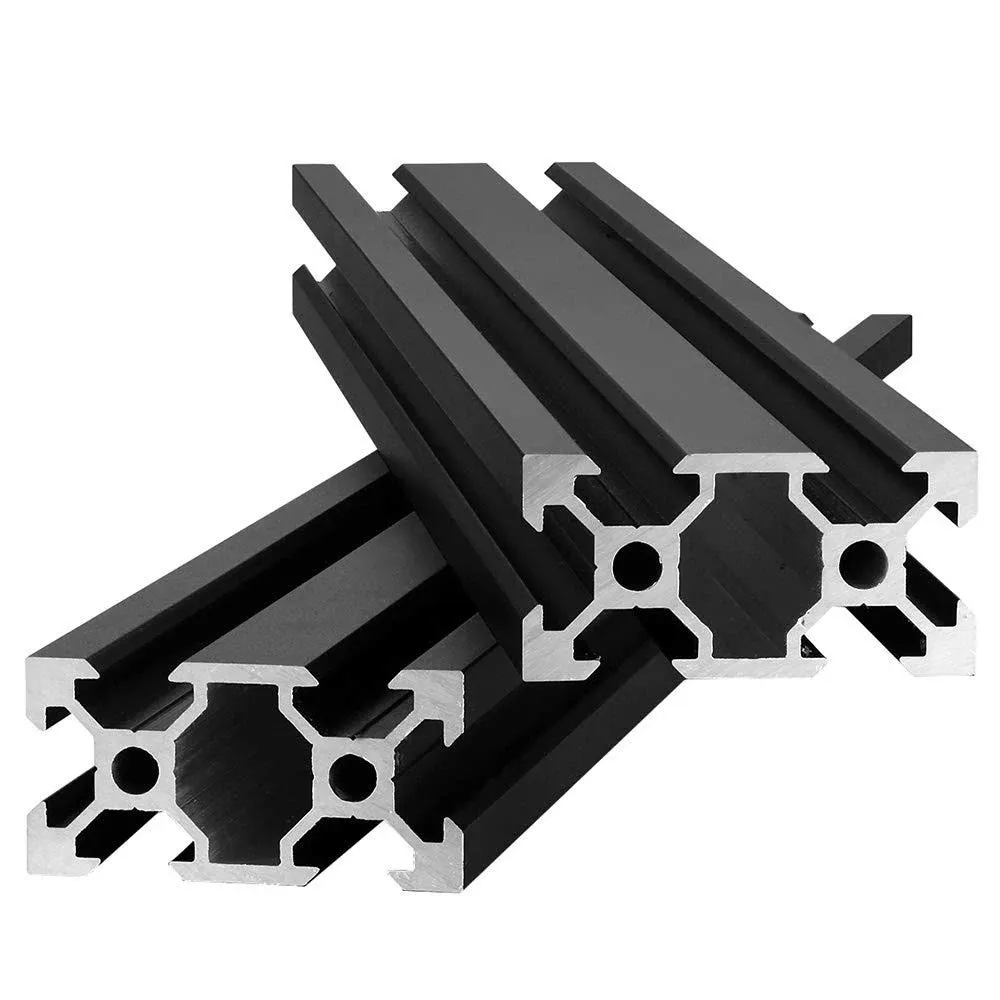 2pcs 150mm V Slot 2040 Aluminum Extrusion European Standard Anodized Linear Rail