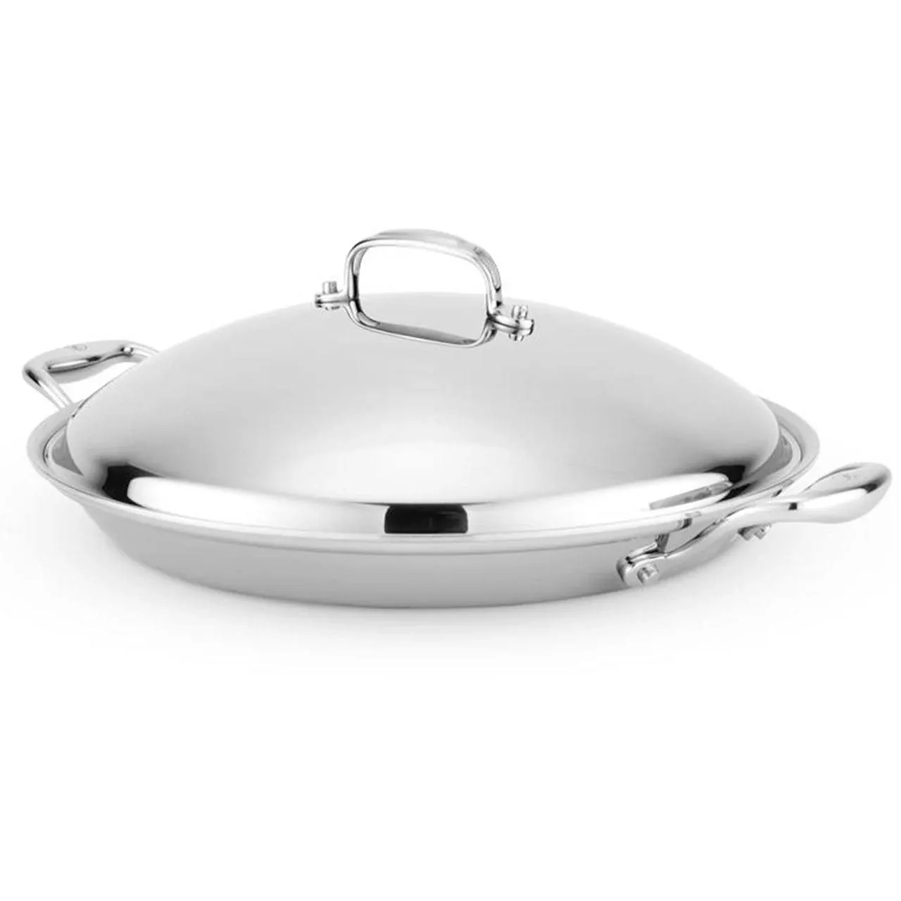 Heritage Steel Paella Pan with Lid