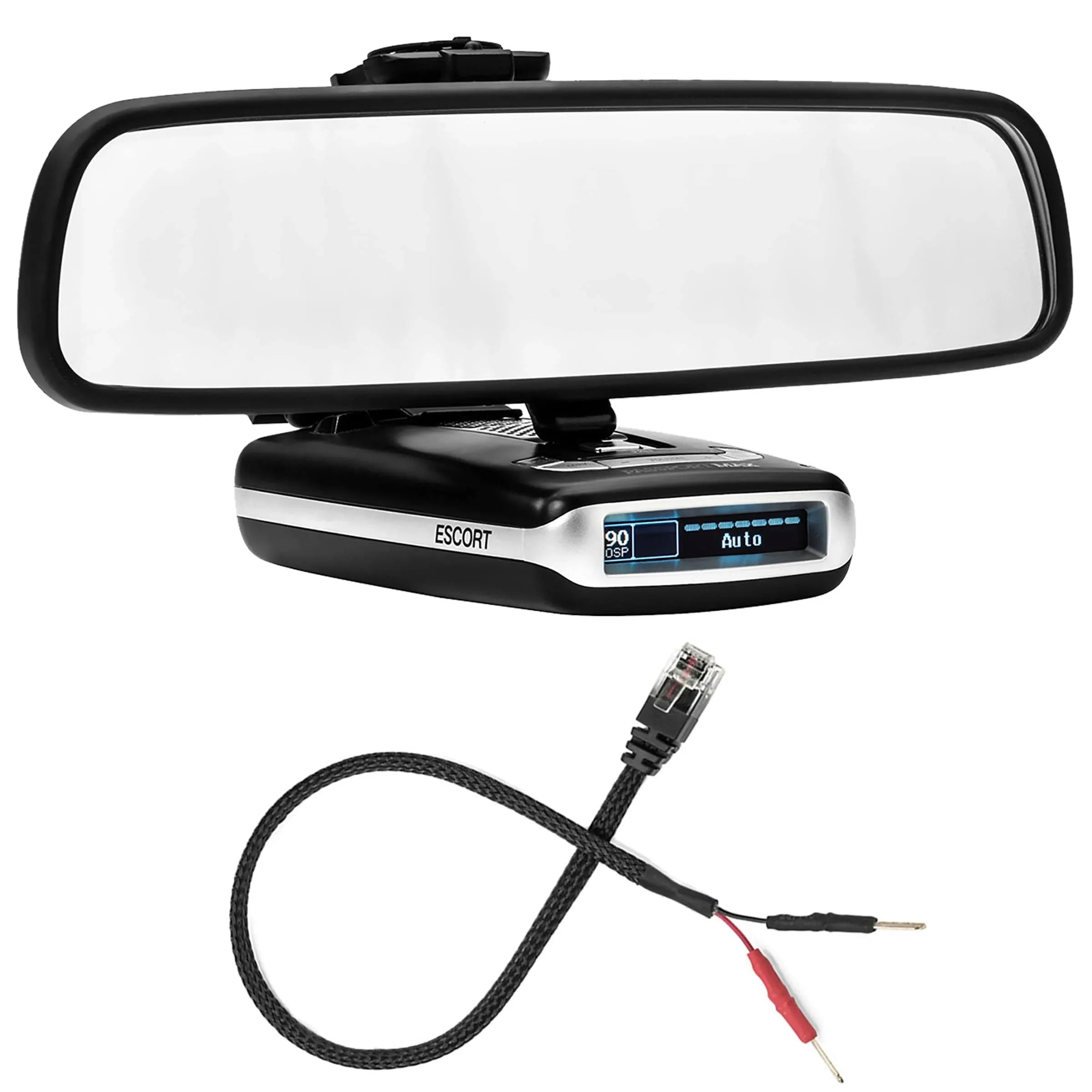 Mirror Mount + Mirror Wire for Escort Radar Detectors - Max Max2 Max 360