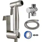 NEW Design House Modern Single-Functio<wbr/>n Dual-Mount Handheld Bidet in Stainless