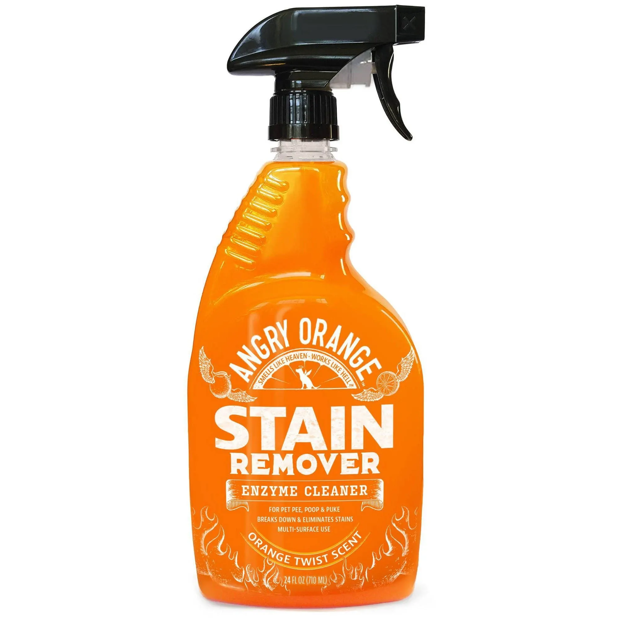 Angry Orange Enzyme Spray Stain Remover - 24oz