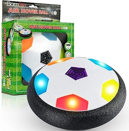 Hover Soccer Ball for Kids | Flashing Colored LED Lights | for Smooth Surfaces ...