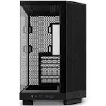 NZXT H6 Flow RGB Tempered Glass ATX Mid-Tower Computer Case - Black