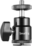 SmallRig 1/4" Camera Hot Shoe Mount with Additional 1/4" Screw, 2-Pack