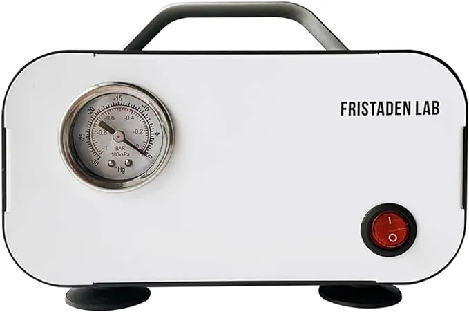 Fristaden Lab American Oilless Vacuum Pump, Fast 10L Per Minute Pumping Speed...