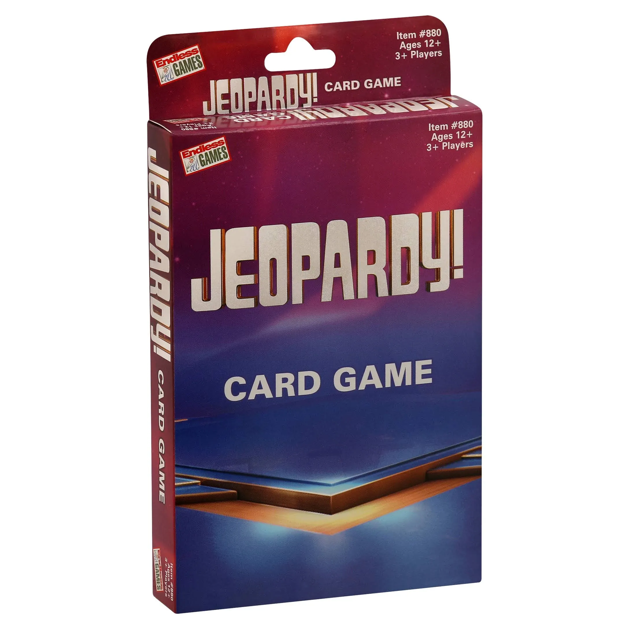 Jeopardy Card Game Brand New By Endless Games FACTORY SEALED