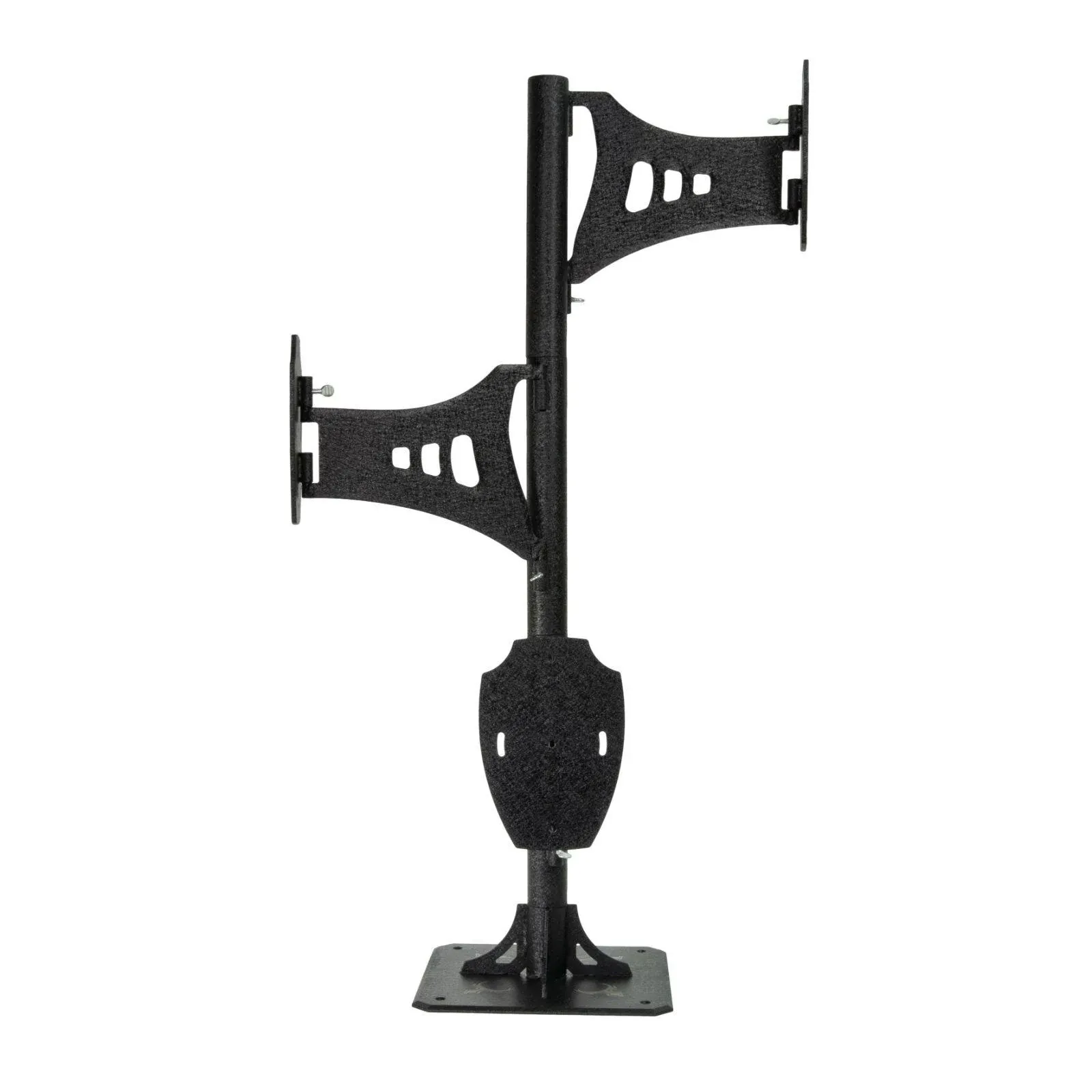 Skull Hooker Trophy Tree Pedestal Powder-Coated Steel Shoulder Mount - Perfect Kit for Hanging and Mounting Small to Medium Sized Heads - Available in Graphite Black and Robust Brown