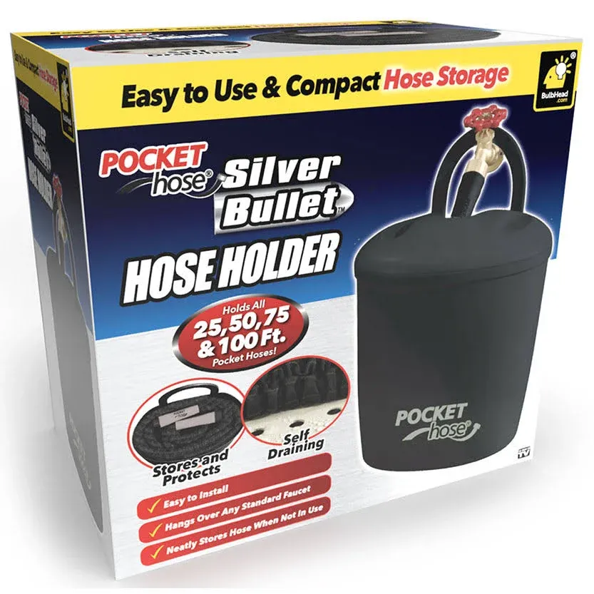 Pocket Hose Silver Bullet Holder