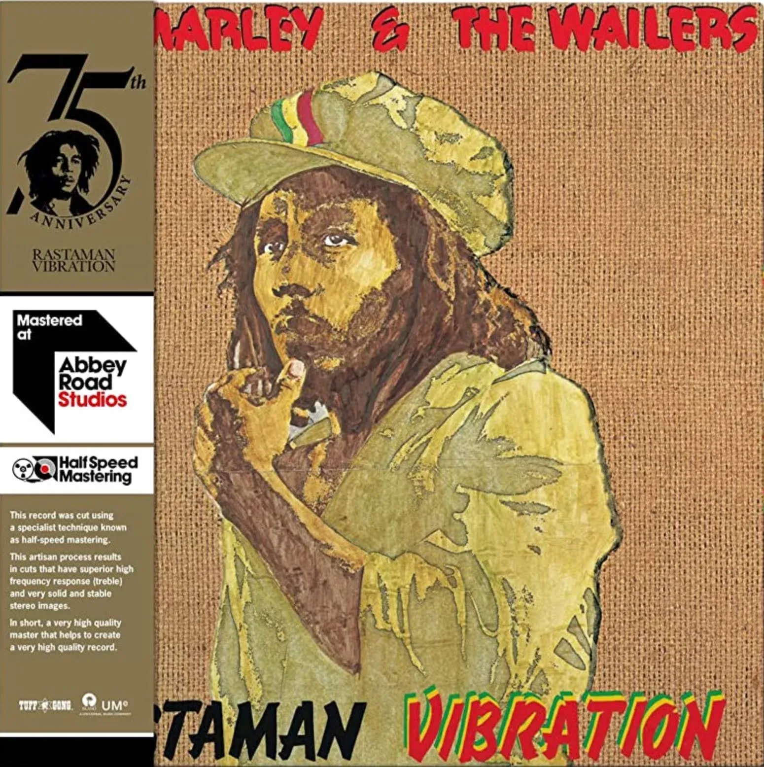 Bob Marley & the Wailers - Rastaman Vibration LP (Abbey Road Half-Speed Remastered, Audiophile, 180g)