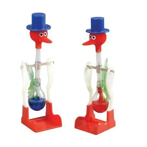 Drinking Bird Drinking Bird Peace Bird Pairs (Red & Blue)