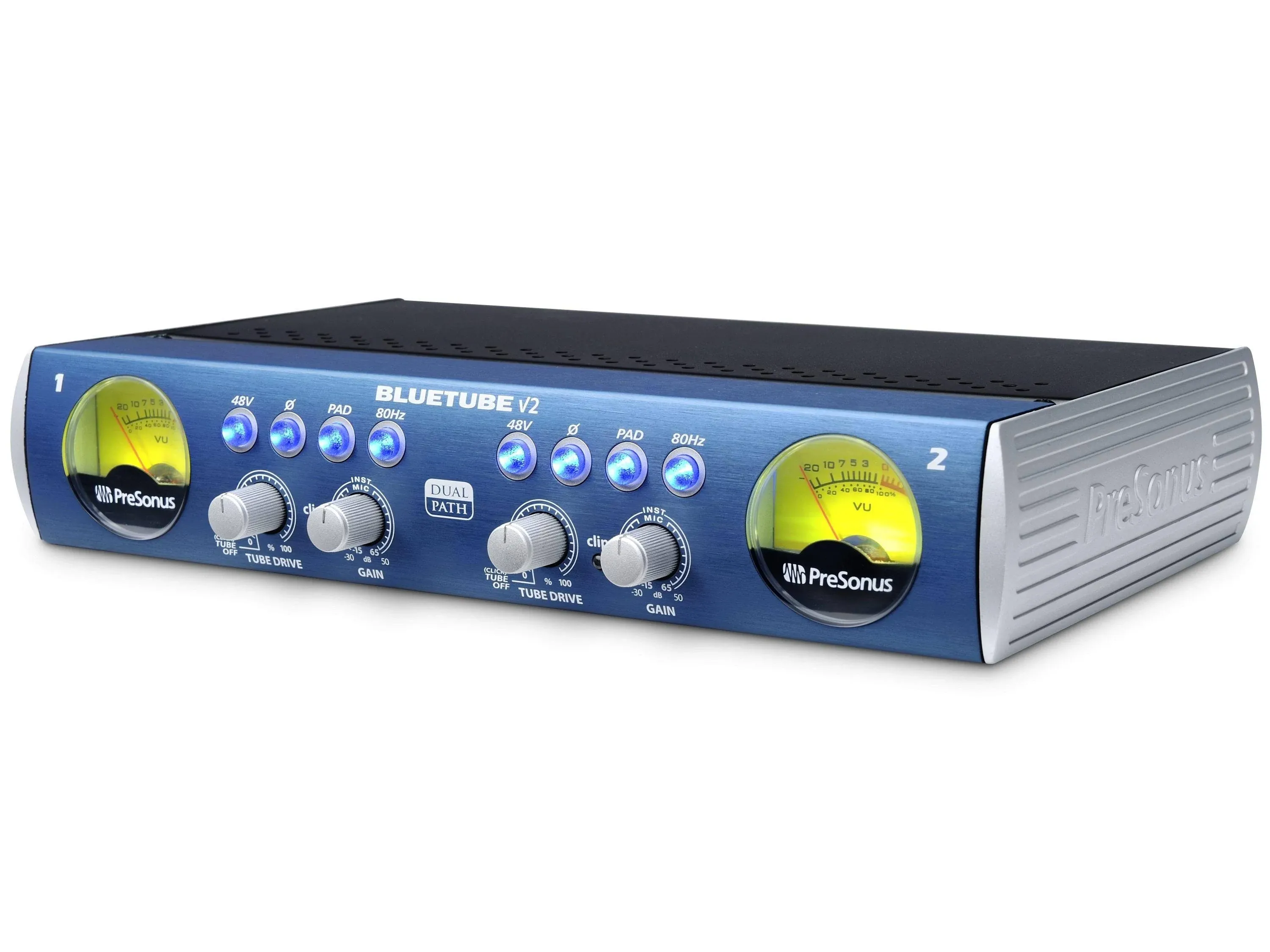 PreSonus BlueTube DP V2 - 2-Channel Mic/Instrument Tube Preamp