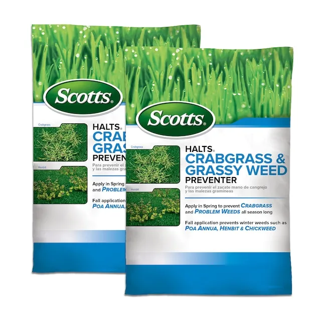 Scotts Halts Crabgrass & Grassy Weed Preventer