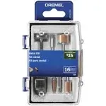 Dremel 734-01 Rotary Tool Accessory Kit,16 Pieces