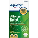 Equate Allergy Relief, 10 mg, Tablets - 90 tablets