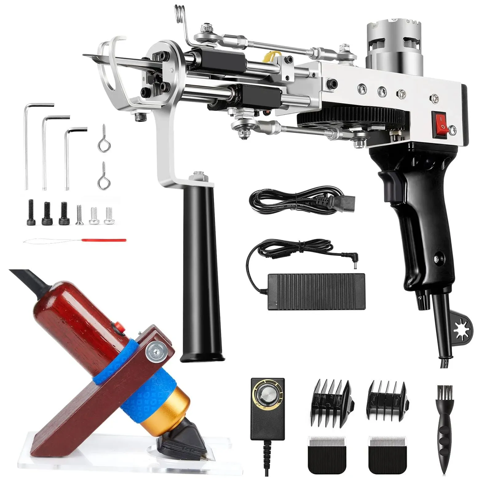 Rug Tufting Gun with Carpet Trimmer Kit - -Rug-Tuft-Gun-<wbr/>With-Tufting-S<wbr/>hears, 2 i