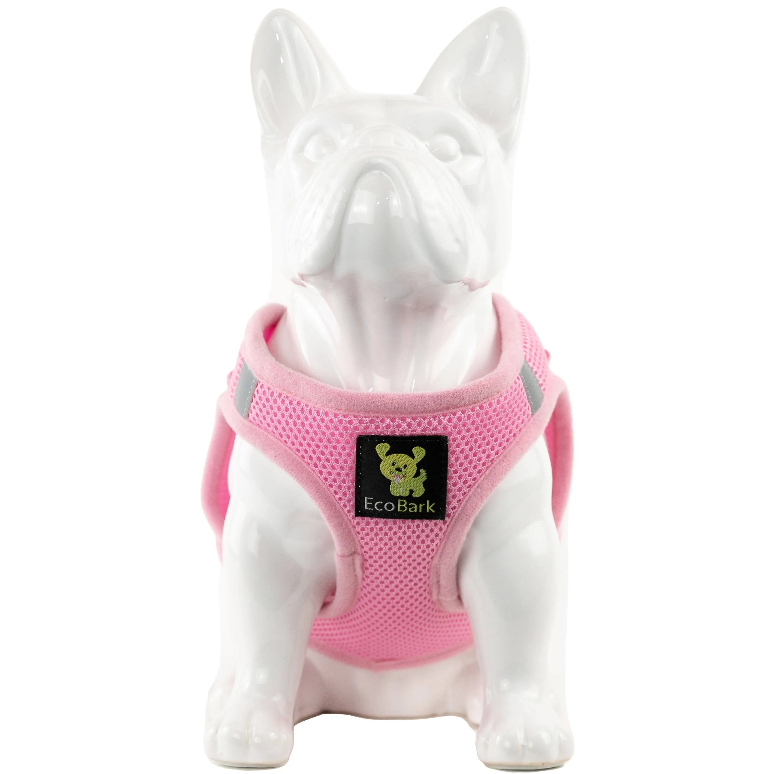 EcoBark Step in Dog Harness - Reflective Soft Mesh Halter - Teacup to Small Dogs ...