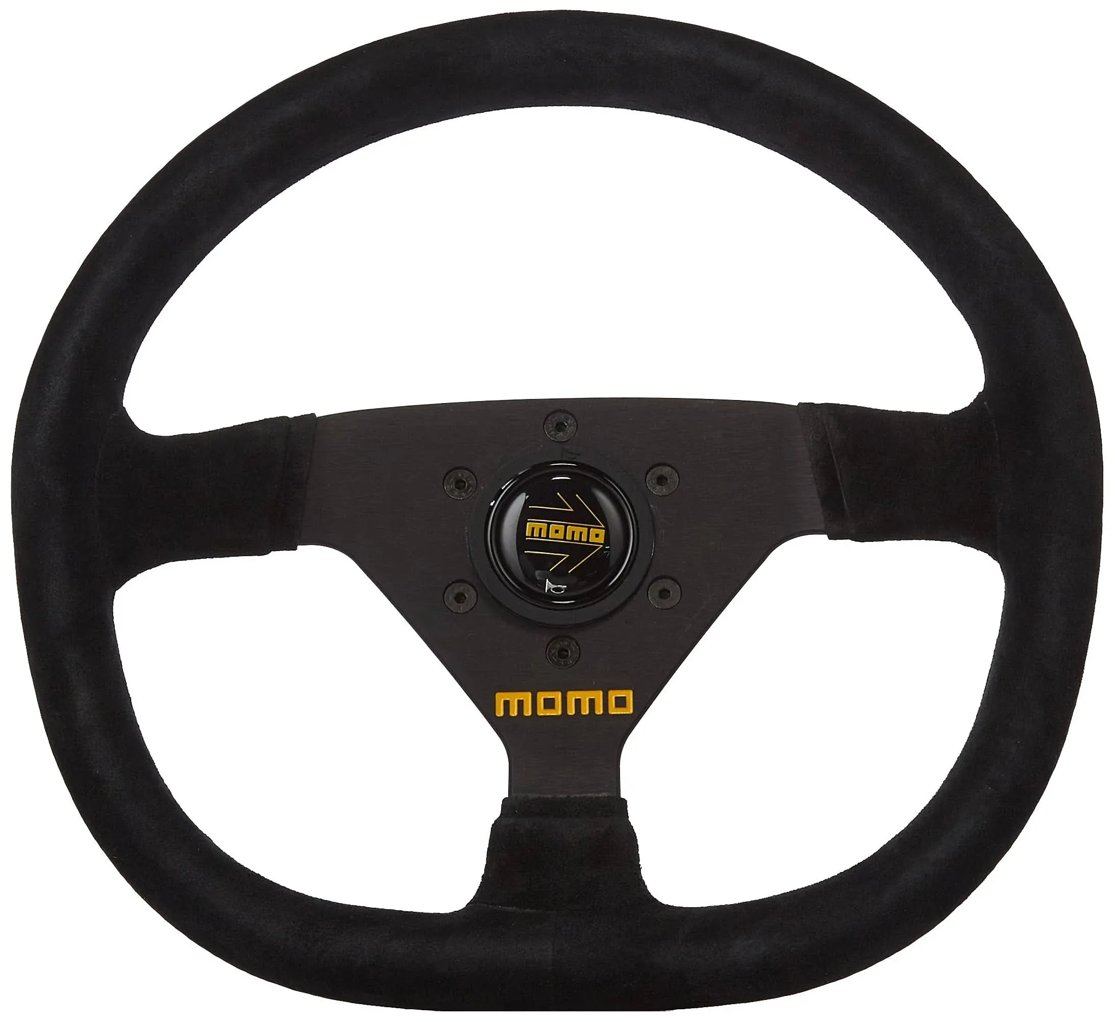 Momo Mod.88 350mm Black Suede Steering Wheel (R1988/35S)