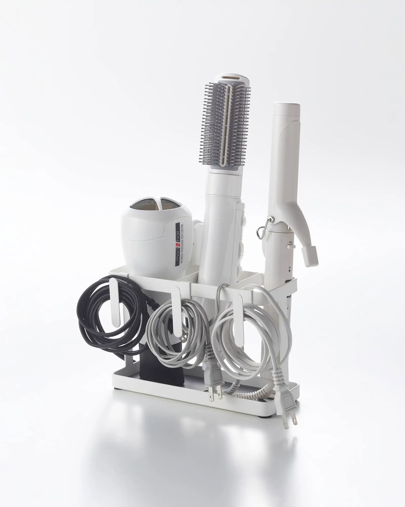 Haircare Appliance Holder In White