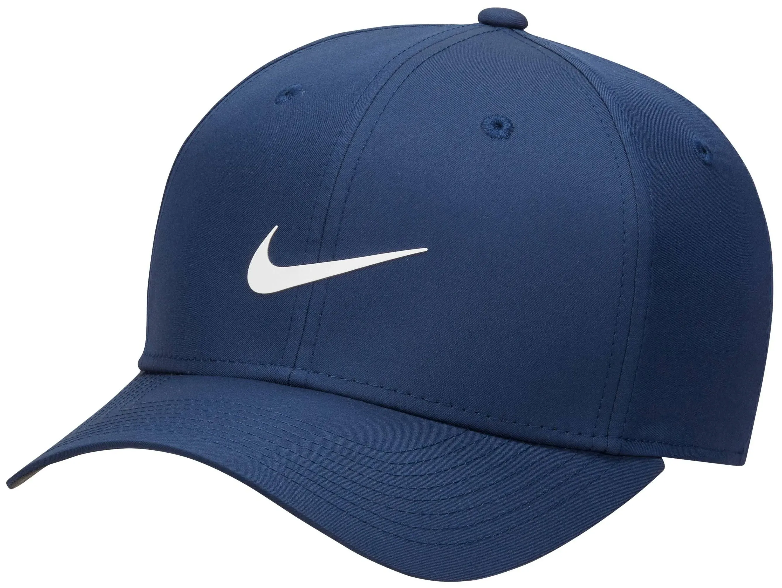 Nike Dri-FIT Structured Club Cap Snapback Adjustable Hat (M/L NAVY) FV5563-410