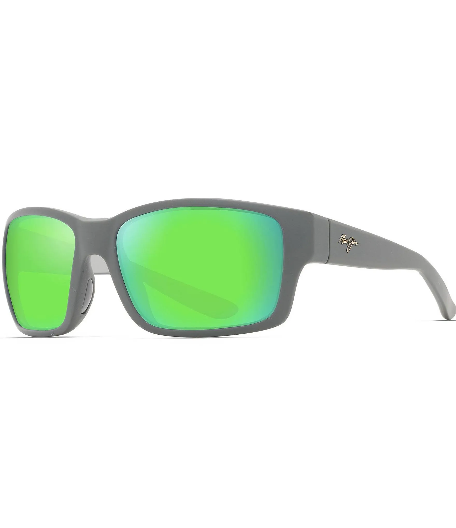 Mangroves Mj Gm604-14 Wrap Polarized Sunglasses In Green