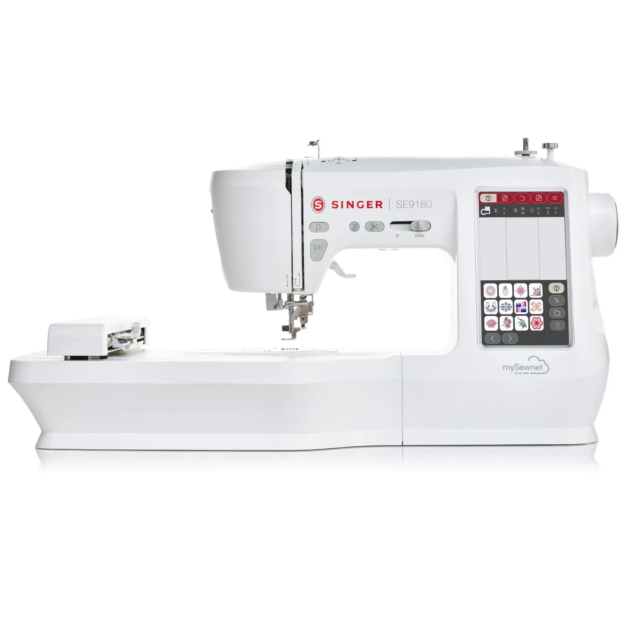 Singer SE9180 Sewing &amp; 5x7 Wi-Fi &amp;USB Embroidery Machine + Bonus Extension Table