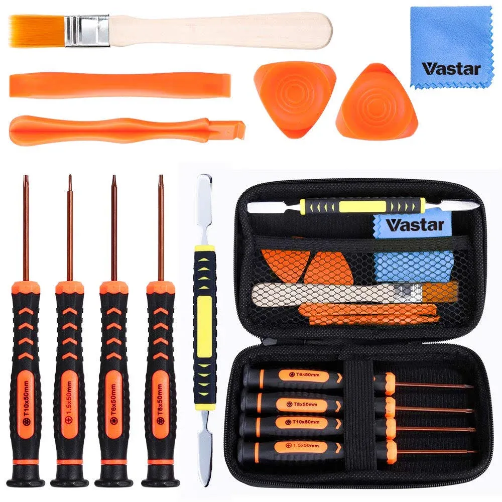 Vastar T6 T8 T10 Xbox One Screwdriver Set, 12 in 1 Xbox Repair Kit for Xbox One