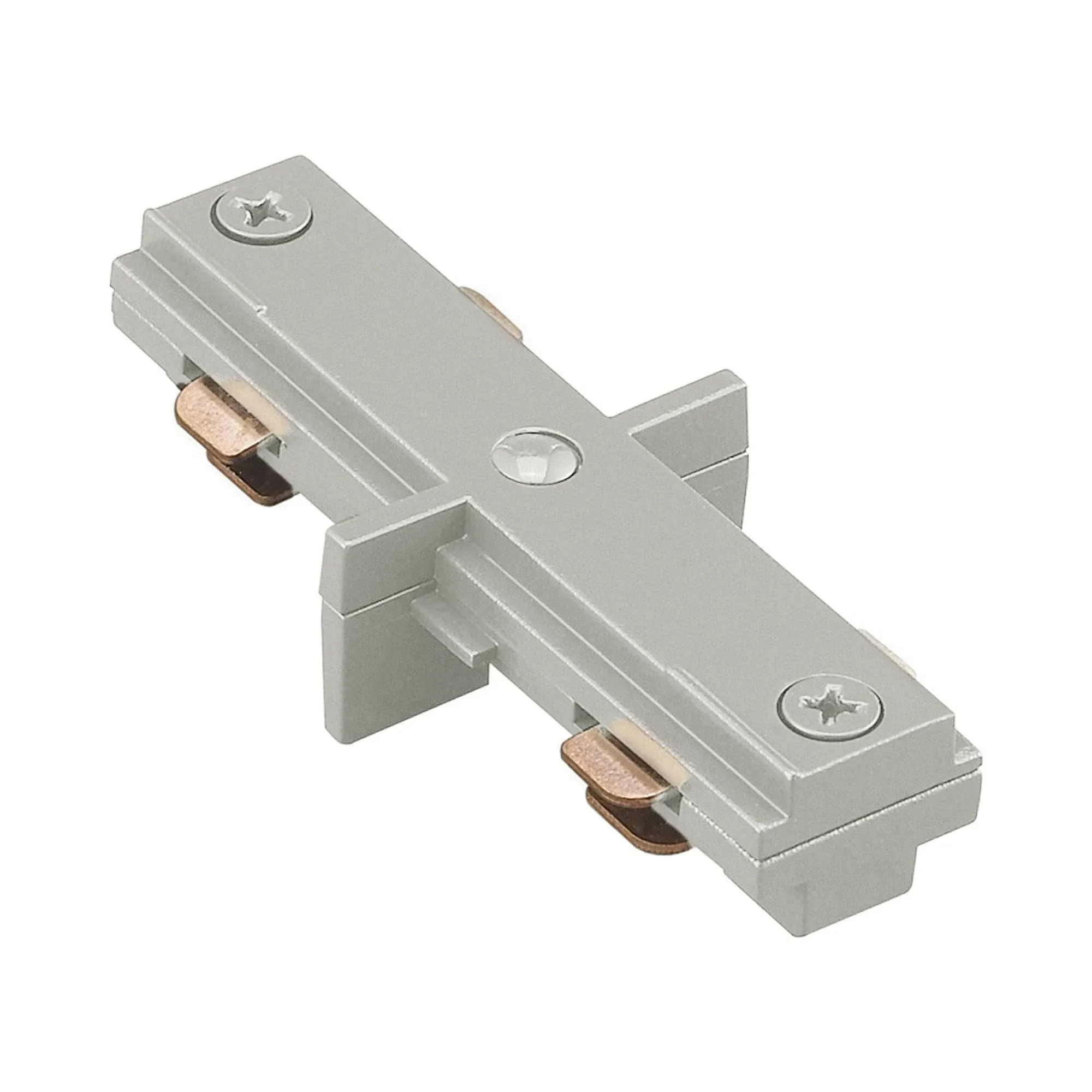 WAC Lighting H Track I Connector, Brushed Nickel - HI-BN