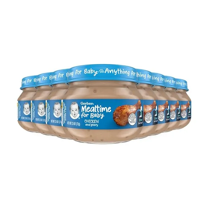 Gerber 2nd Foods Sitter Chicken & Gravy Baby Food