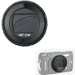 JJC Lens Cap Cover Protector for Olympus TG-6 TG6 TG-5 TG5 TG-4 TG4 TG