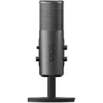 EPOS Gaming B20 Streaming Microphone - 2.9m Cable USB-C Computer Microphone for Gaming - PC & Laptop Connection with Audio Controls - Compatible with PC, Mac, and PS4/5 - Desk Stand Included, Gray