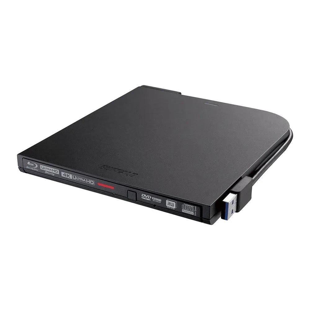 Buffalo UHD BD Corresponding Portable Blu-ray Drive Black BRUHD-PU3-BK