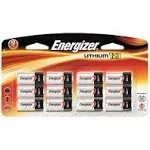 Panasonic Lithium CR-123A 3V Batteries for Flashlights, Digital Cameras, Toys, and Alarm Systems, 6-Battery Pack